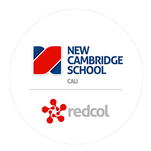 Logo New Cambridge School Cali, redcol