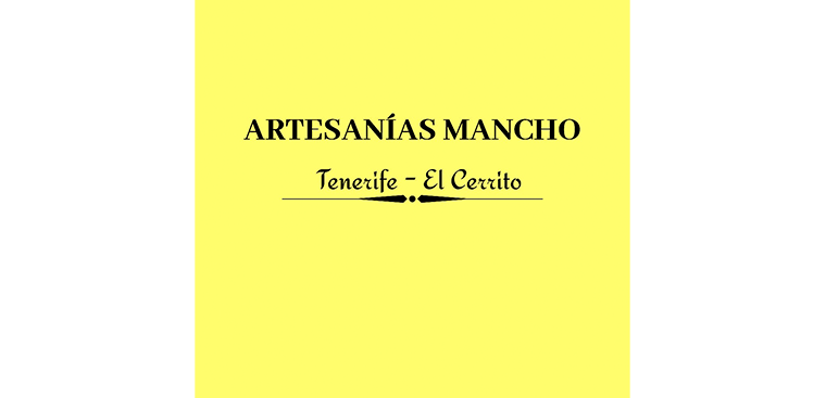 Logo Artesanías Mancho, tenerífe, el cerrito