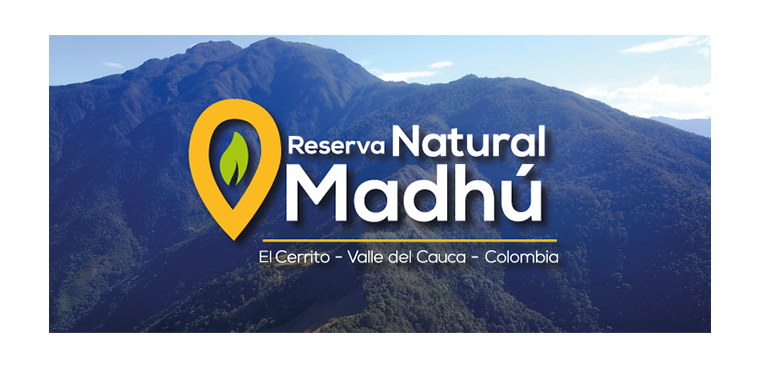 Logo Reserva Natural Madhú, el carrito, valle del cauca, colombia